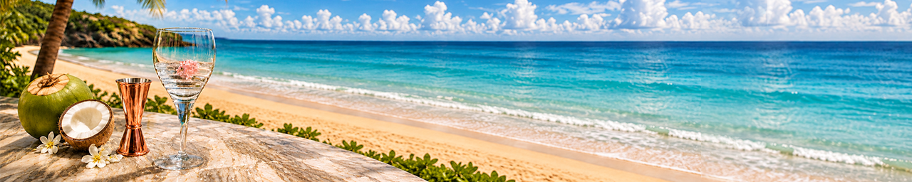 Experience Clarissa — tropical cocktails by the sea